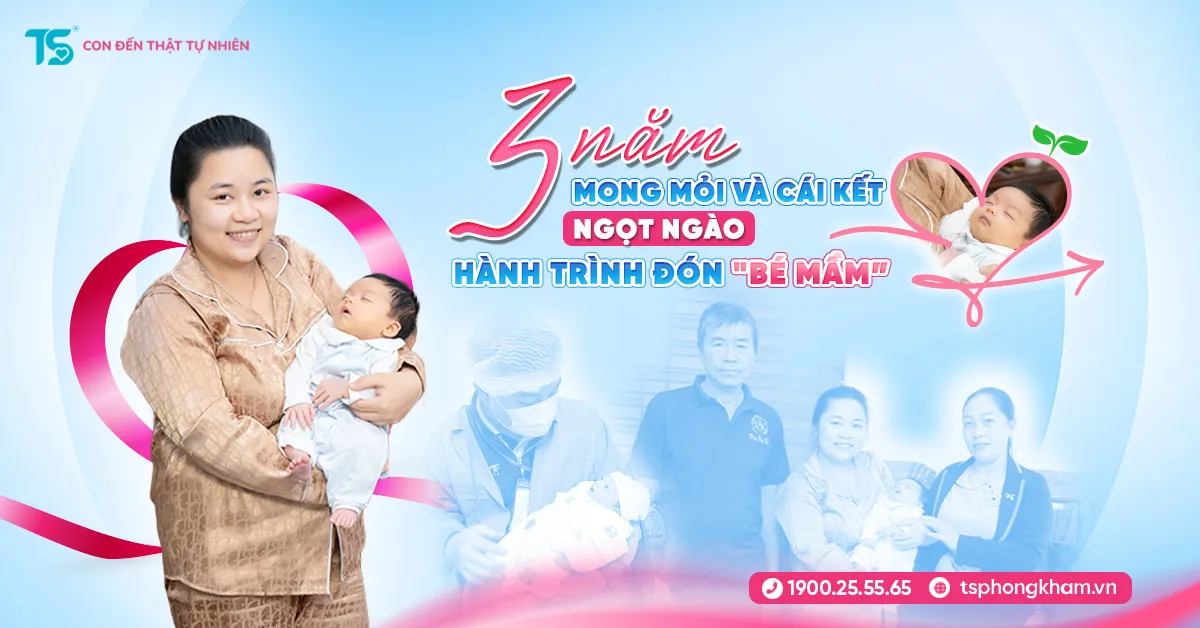 3 năm mong mỏi và cái kết ngọt ngào: Hành trình đón bé Mầm tự nhiên của vợ chồng chị Luyến