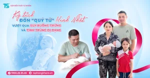 Kỳ tích đón “quý tử” Minh Nhật Hành trình vượt qua suy buồng trứng và tinh trùng dị dạng