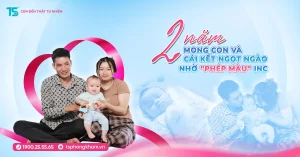 Hành trình 2 năm mong con và cái kết ngọt ngào nhờ lộ trình mang thai tự nhiên cùng INC