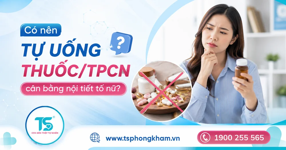 Có nên tự uống thuốc/TPCN cân bằng nội tiết tố nữ?