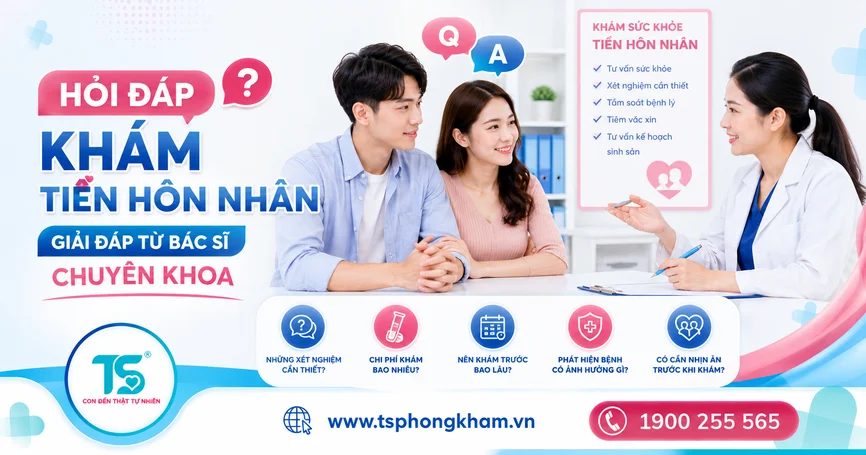 Hỏi đáp khám tiền hôn nhân: giải đáp từ bác sĩ chuyên khoa