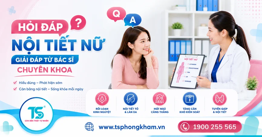 Hỏi đáp nội tiết nữ: giải đáp từ bác sĩ chuyên khoa