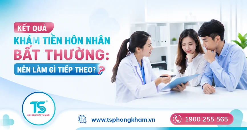 Kết quả khám tiền hôn nhân bất thường: nên làm gì tiếp theo?