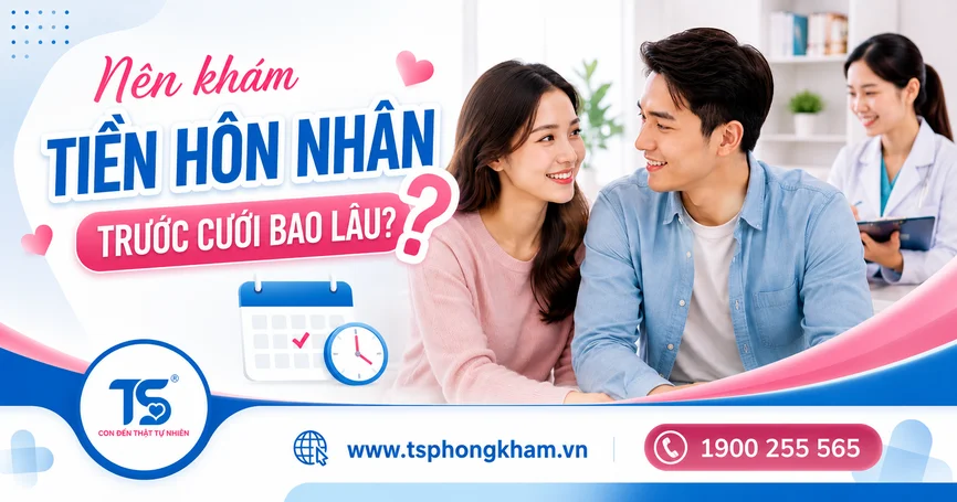 Nên khám tiền hôn nhân trước cưới bao lâu?