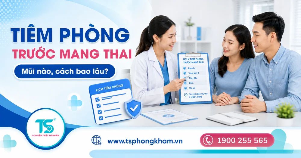 Tiêm phòng trước khi mang thai: mũi nào, cách thời điểm thụ thai bao lâu?
