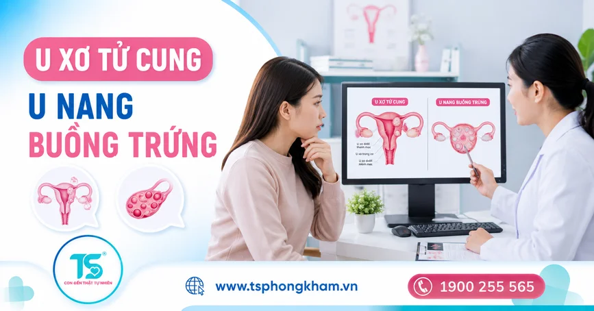U xơ tử cung, u nang buồng trứng: phát hiện sớm bằng cách nào?