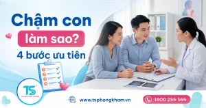Chậm con phải làm sao? 4 bước ưu tiên cho cả hai vợ chồng