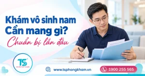 Khám vô sinh nam lần đầu cần mang gì? Checklist hồ sơ và câu hỏi